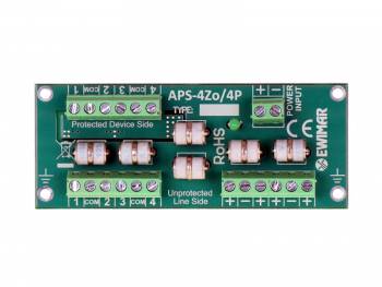 Ogranicznik przepięć 4 zewnętrznych czujek APS-4Zo/4P EWIMAR